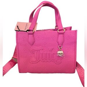 NWT  Juicy Couture pink  Upgrade U Mini Tote $99